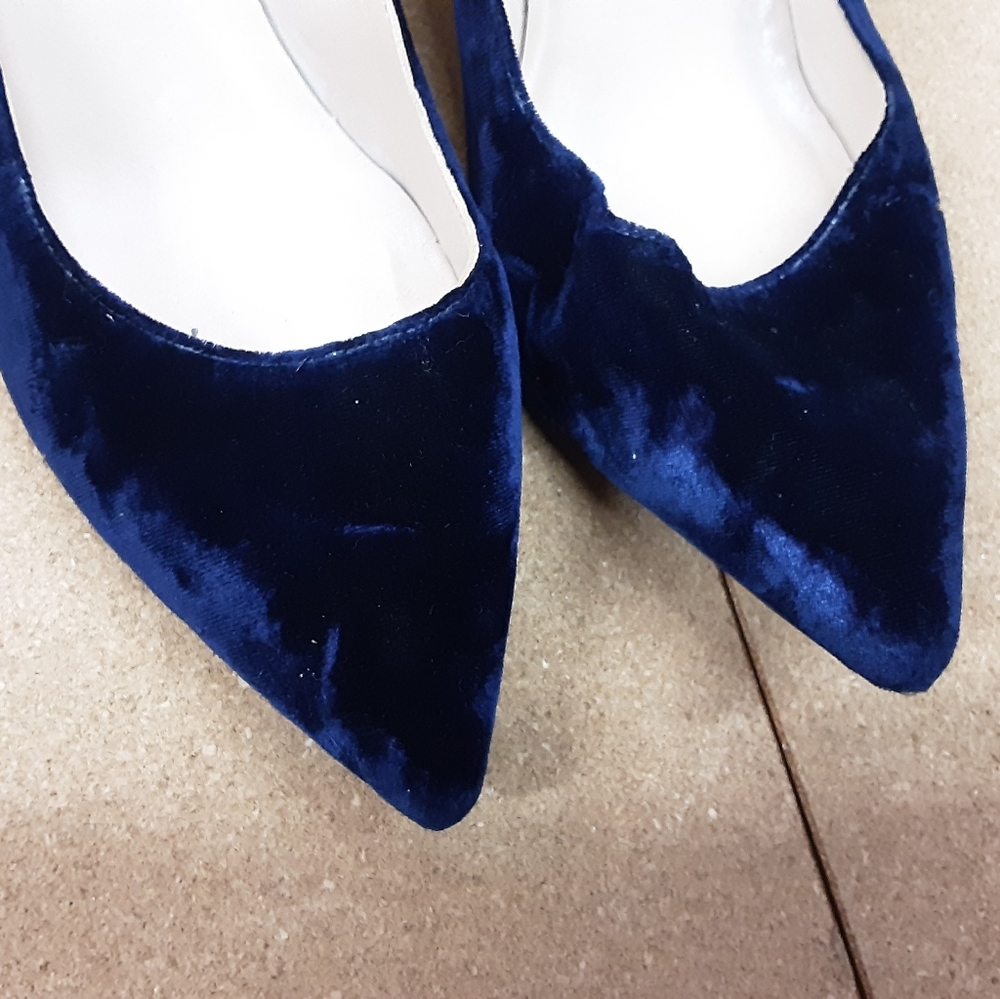 LK Bennett Women's Blue Heels Size 40.5
